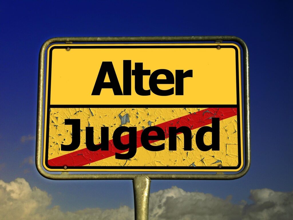 heyday, adolescence, generation, place-name sign, board, traffic signs, fried fish years, development years, younger years, childhood years, boyhood, girls years, maturity years, childhood, lenz, youth, age level, vintage, years of life, old